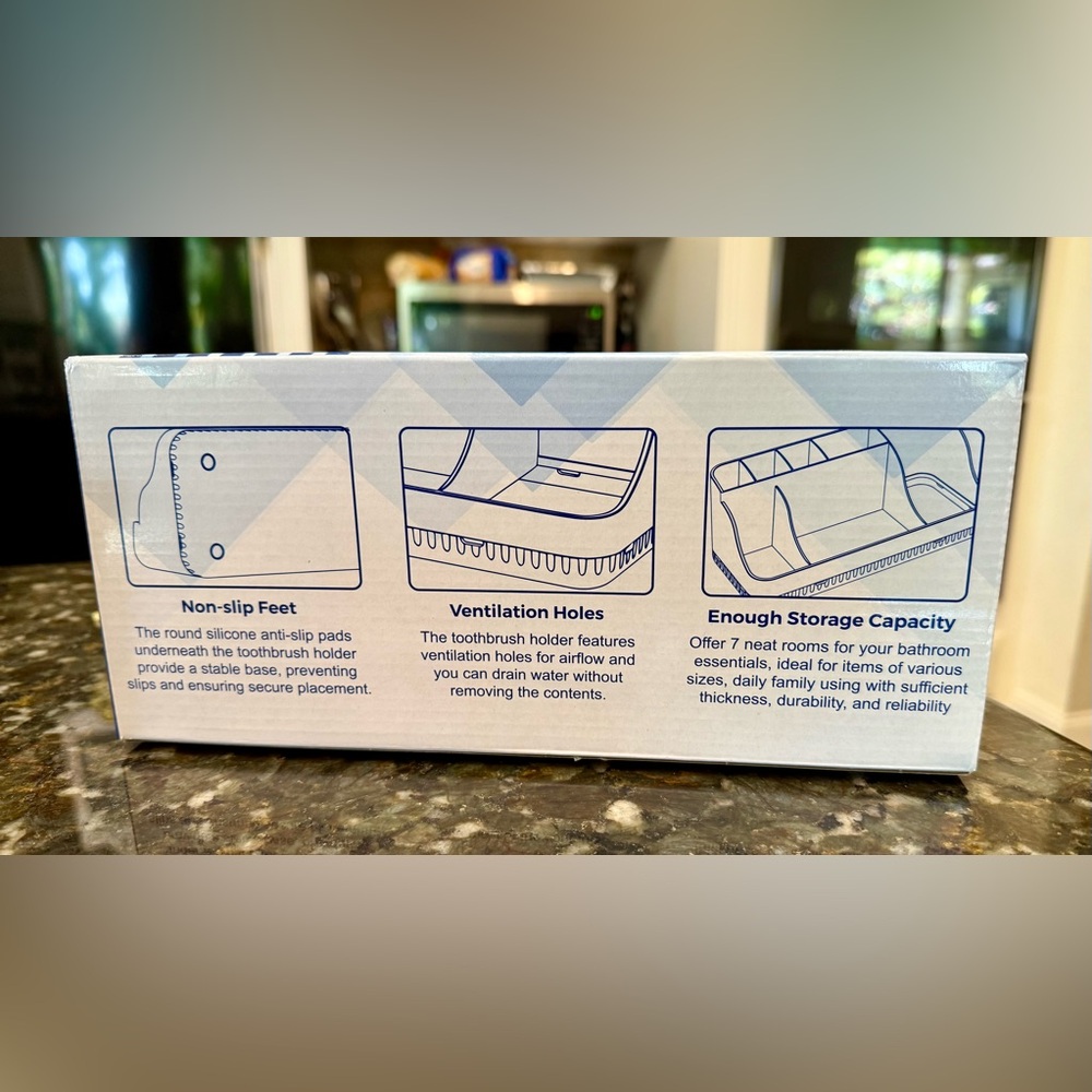 Bathroom counter organizer - Picture 4 of 7